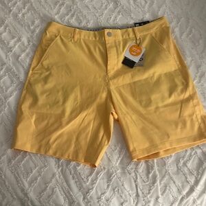 Yellow Puma golf shorts size 36
